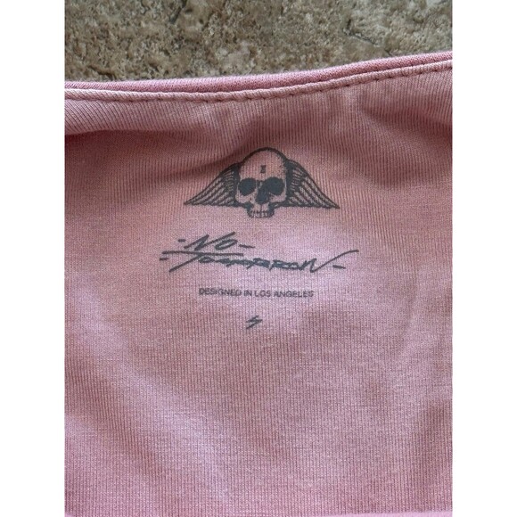 Civil Regime No Tomorrow Interlock One Piece Bodysuit Pink Size Small - Picture 11 of 12